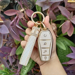 BYD ATTO 3 รถยนต์ไฟฟ้า ซองกุญแจ TPU กระเป๋าใส่กุญแจ พวงกุญแจ กุญแจรีโมท smart key