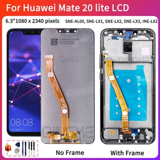 อะไหล่หน้าจอสัมผัส LCD แบบเปลี่ยน สําหรับ Huawei Mate 20 lite