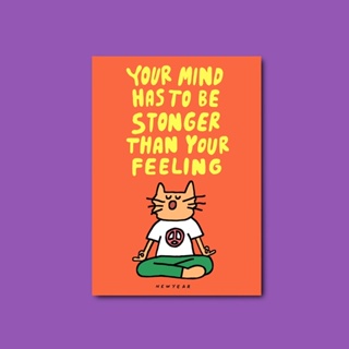 Your Mind Postcard โปสการ์ด