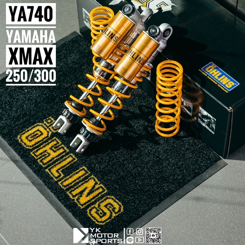 โช๊ค ohlins รุ่น Xmax (YA740) แท้100% ผ่อนได้ รับประกัน2ปี