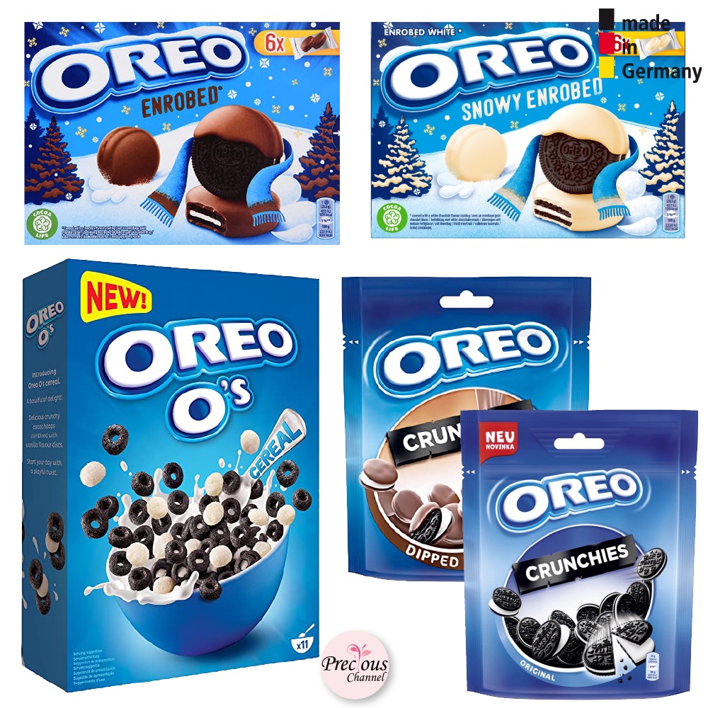 Oreo O's Cereal , Oreo Crunchies Dipped , Oreo enrobed นำเข้าจากเยอรมัน