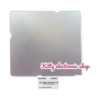 แผ่นไมก้า WAVEGUIDE COVER SHARP อะไหล่ใหม่ ใช้ได้กับรุ่นR-29P :R-219 :R-248 R-269-R-222 :R220ฯ #อะไหล่ไมโครเวฟ #ไมก้า
