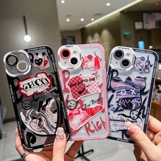 เคสโทรศัพท์มือถือ TPU แบบนิ่ม ลายการ์ตูนหมี Violent สําหรับ iPhone 6 6s 7 8 Plus SE X XS XR Max 11 12 Mini Pro Max