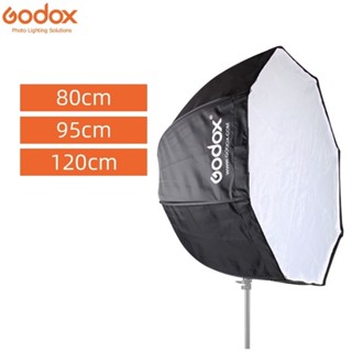 พร้อมส่ง GODOX SB-UBW ร่ม 120ซม.80ซม.แบบพกพาแปดเหลี่ยม Softbox สำหรับสตูดิโอแฟลช Bowen MOUNT