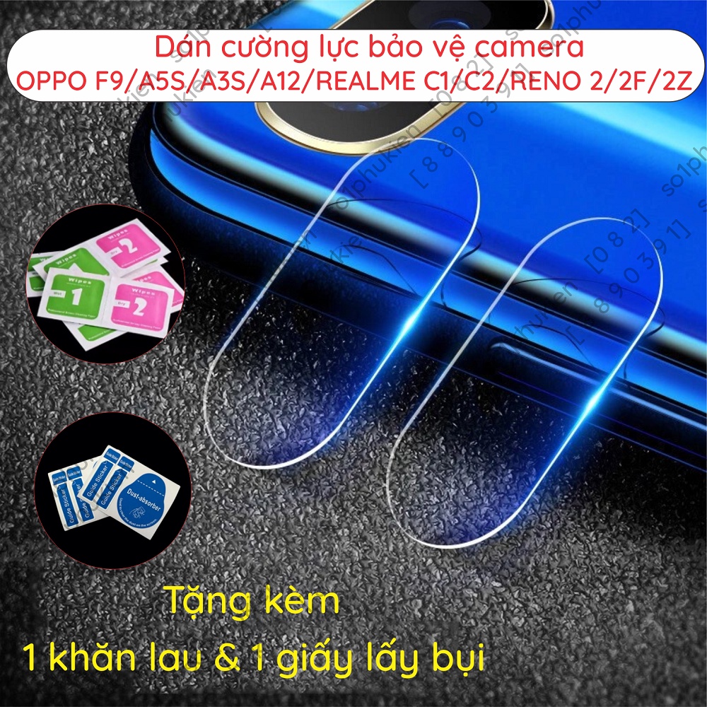 (ซื้อ 1 แถม 1) Oppo A5S F9 A3S A12 REALME C1 C2 RENO 2F 2Z 9H ฟิล์มกระจกนิรภัยแบบยืดหยุ่น