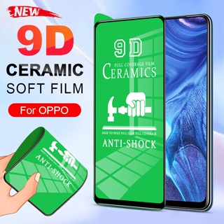 ฟิล์มกระจกนิรภัยกันรอยหน้าจอ แบบนิ่ม สําหรับ OPPO F9 F11 Pro A5S A3S A31 A33 A53 A91 A92 A93 A15 A15S A16 A55 A16K A54 A74 A94 A95 A5 A9 2020 Reno 2F 3 4 5 6Z 6 7Z 8Z 8 โปร