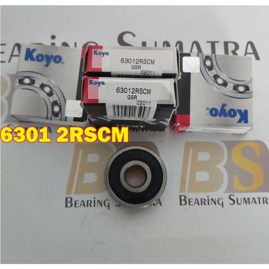 KOYO แบริ่ง 6301 2RSCM แบริ่ง 63012rs