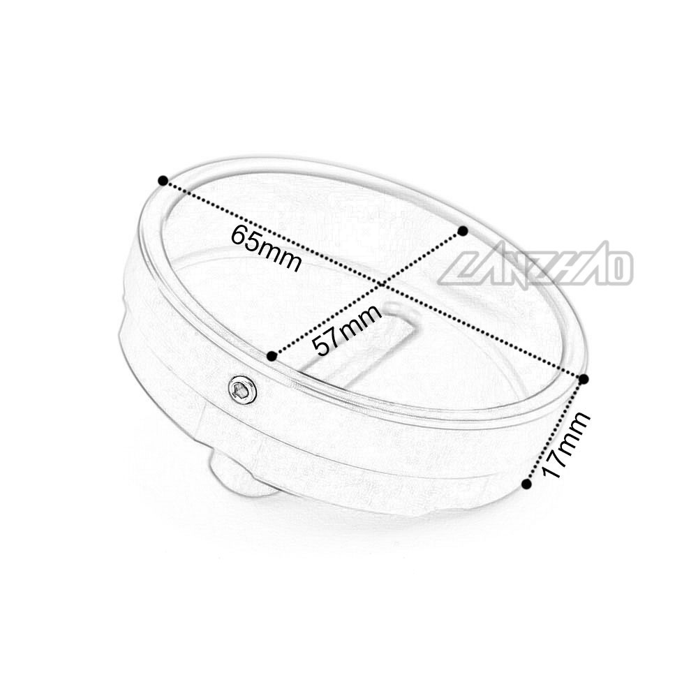 ฝาครอบฝาถังน้ำมัน สำหรับใส่ CNC HONDA Click 125 150 160 i v1 v2 v3 - รูปที่ 7