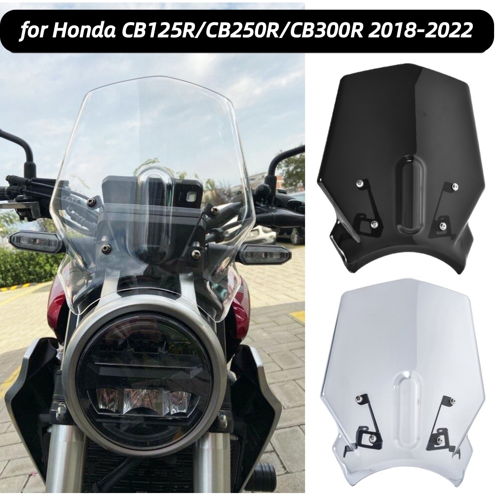 Ljbkoall กระจกกันลม อุปกรณ์เสริมรถจักรยานยนต์ สําหรับ Honda CRF1000L Africa Twin 2016 2017 2018 2019 CRF 1000L