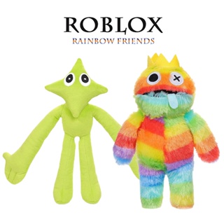 ของเล่นตุ๊กตา ผ้าฝ้าย รูปการ์ตูน Roblox Rainbow Friends เหมาะกับของขวัญคริสต์มาส