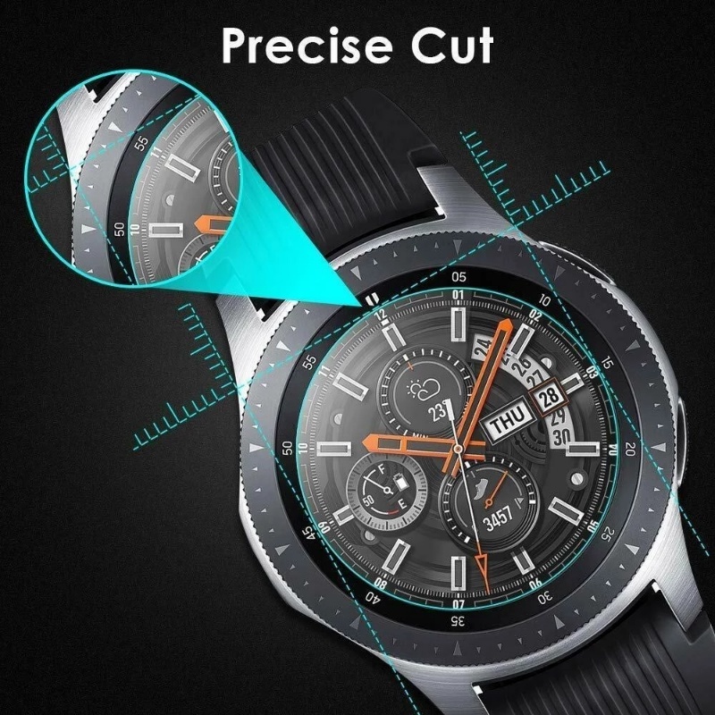 ฟิล์มกระจกนิรภัยกันรอยหน้าจอ 9H สําหรับ Samsung Galaxy Watch 4 40 44 มม. Samsung Watch4 Classic ราคา ถูกที่สุด ดีลบีเคเค แกลเลอรีภาพที่ 5