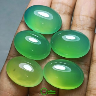หินคริสตัลธรรมชาติ MELON สีเขียวไวน์ (รับประกันของแท้)