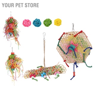 Your Pet Store เครื่องหั่นอาหารนกแก้ว ขนาดเล็ก กลาง หลากสี ของเล่นสําหรับสัตว์เลี้ยง