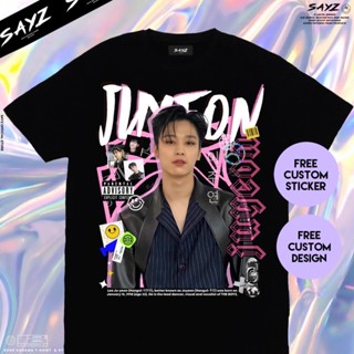 ราคาถูกเสื้อยืด cotton Kaos Juyeon theboyz Lee ju yeon deobi custom kaos kpopเสื้อผ้าผู้ชายเสื้อยืดผู้หญิง S-5XL