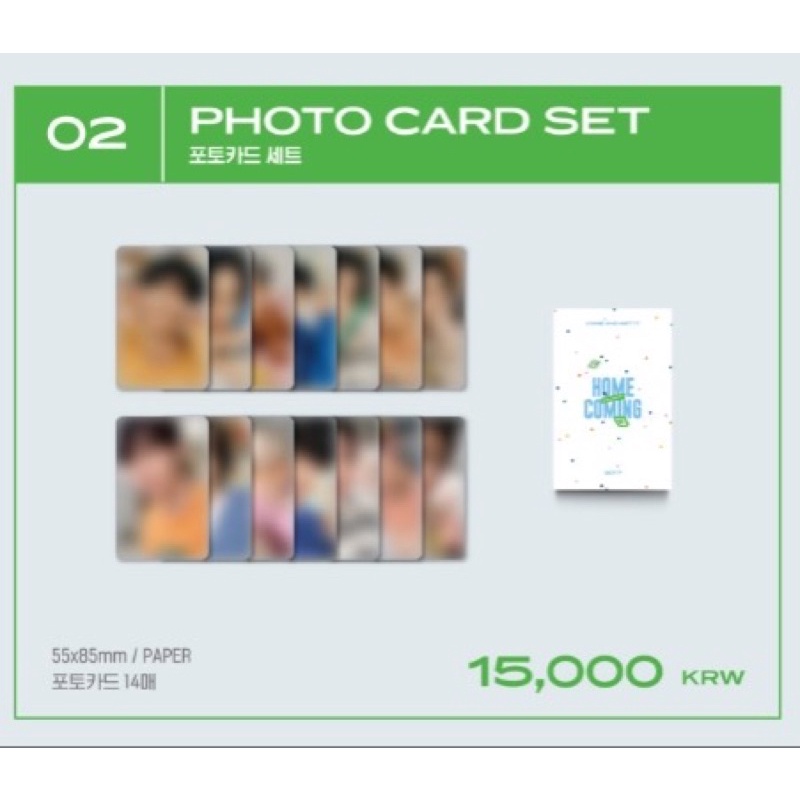 (พร้อมส่ง ของแท้Official💯) โฟโต้การ์ด PHOTO CARD GOT7 Home coming fancon 2022 กูดแฟนคอน มาร์คต้วน ยองแจ เจบี แจบอม