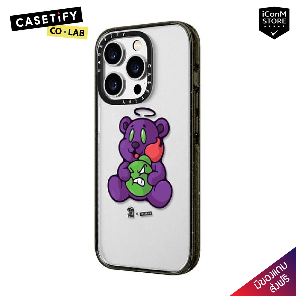 [พร้อมส่ง] CASETiFY - Sambypen Bear เคสสำหรับ 14 Pro Max [ผ่อน0% ส่งฟรี มีของแถม]