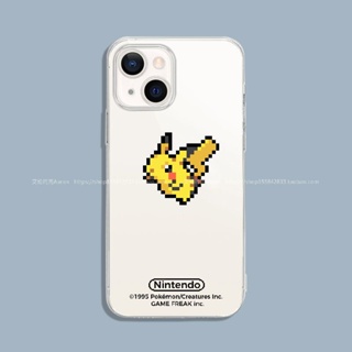 Pokémon　Pikachu for เคสไอโฟน iPhone 11 12 pro max X Xr Xs Max เคส 14 plus 7 8 plus case 13 14 promax cover TPU เคส นิ่ม