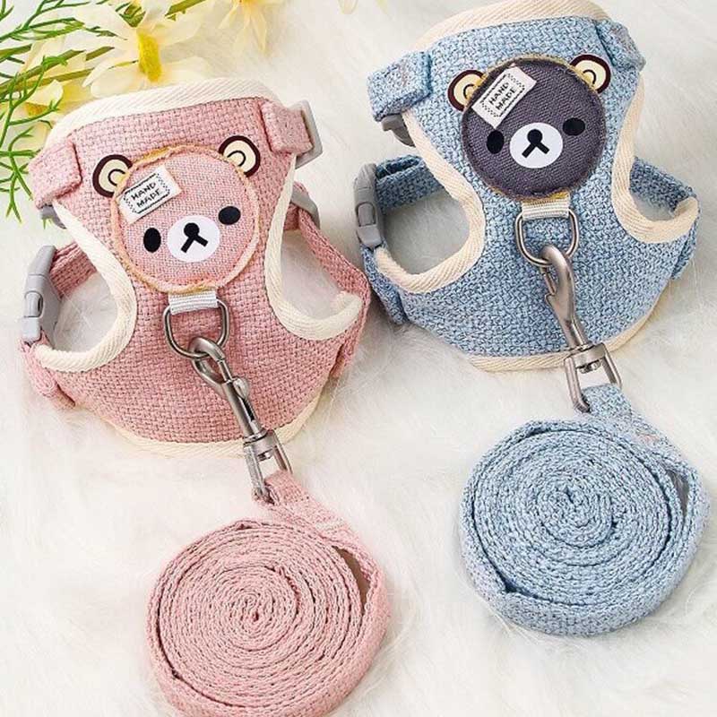 1.5เมตร สายจูงสัตว์เลี้ยง แมว สายจูงแมว สายจูงรูปหมี จูงหมา - รูปที่ 5