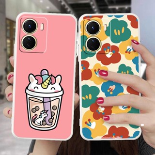 เคสซิลิโคนนิ่ม สําหรับ VIVO Y16 V25 Y33s Y21 s Y21t Y02s Y15A Y15S Y76 Y35 Y1s 1820 1801 1724 1808 1902 1713 1601 1606 1603 1610 1609 1719 1723 1811