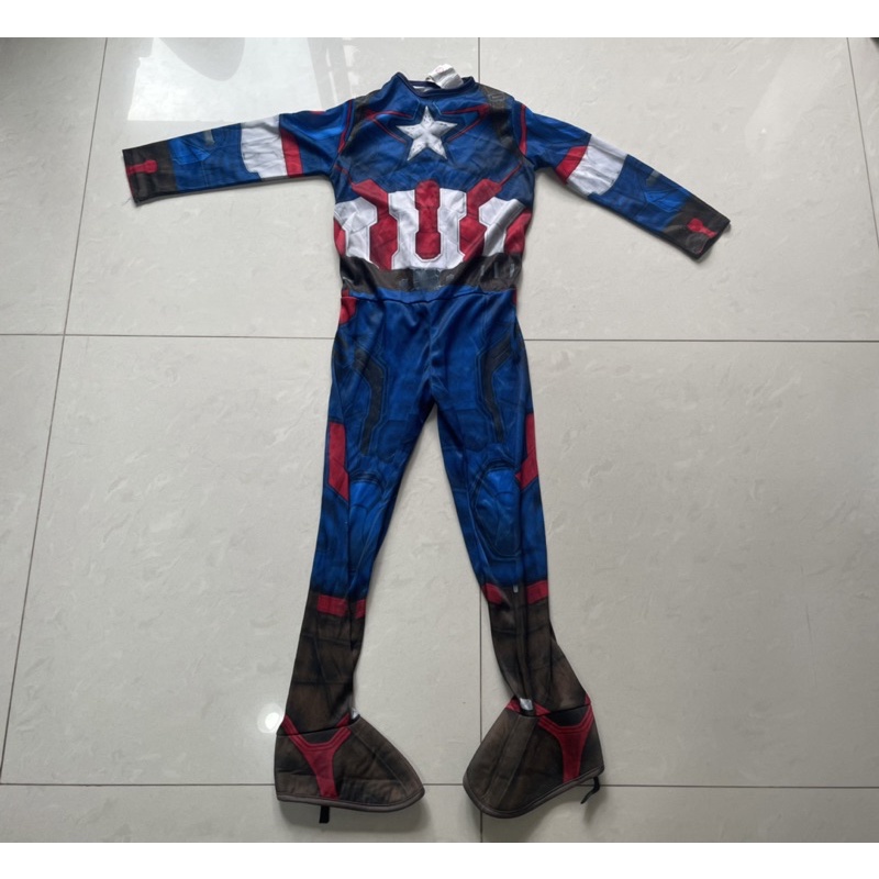 ชุดคอสตูมฮีโร่ กัปตันอเมริกา มือสอง Captain America Costume