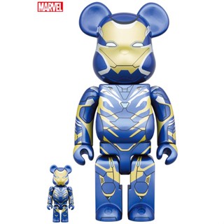 BE@RBRICK IRON MAN RESCUE SUIT 100％ &amp; 400％