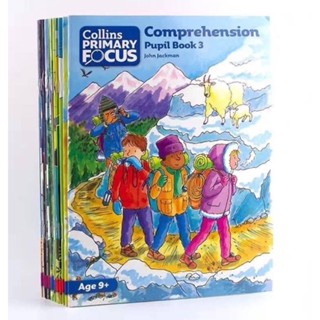 หนังสือแบบฝึกหัดภาษาอังกฤษ สำหรับเด็กประถม Collins Primary Focus เซต 15 เล่ม