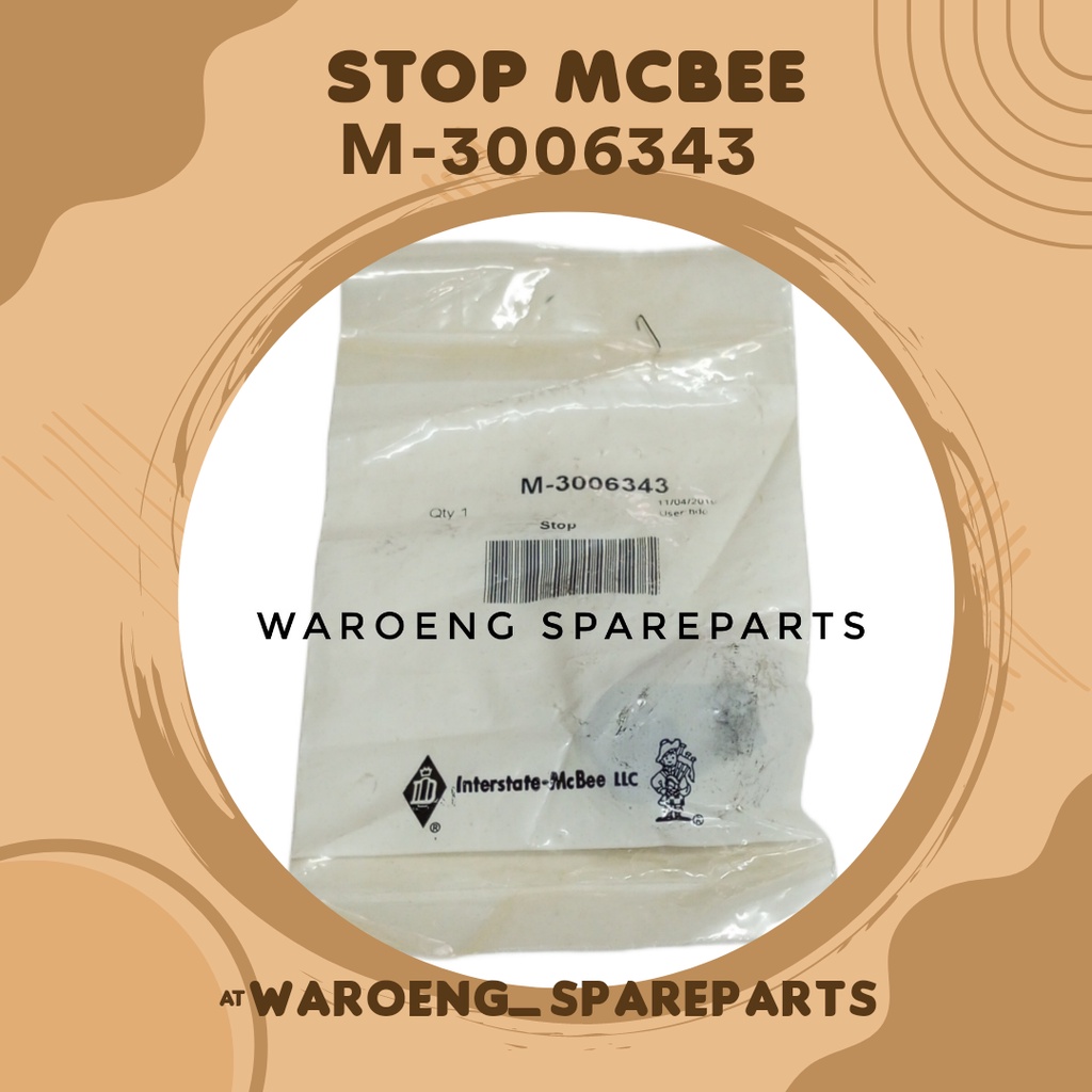 หยุด Cummin M-3006343 MCB MCB MCB