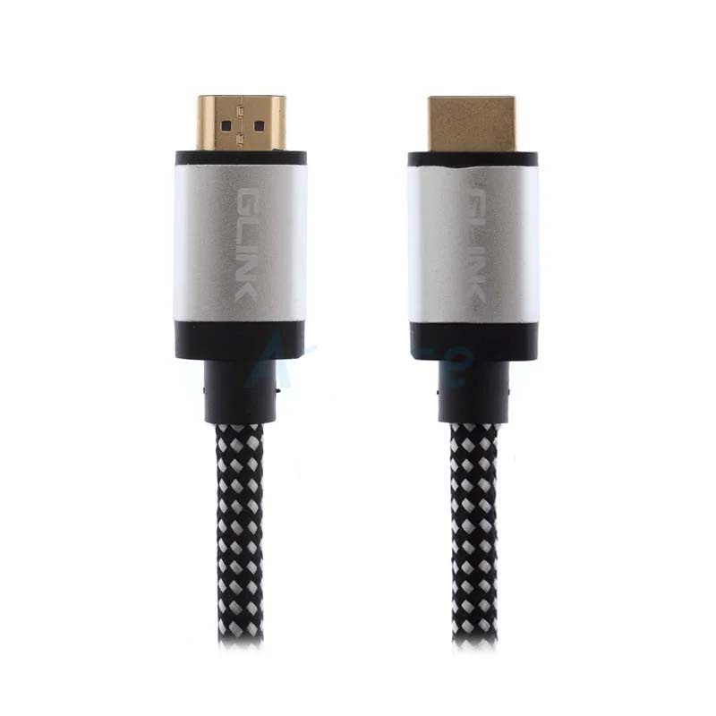 Cable HDMI 4K M/M(15M) V.2.0 สายถัก 'GLINK' GL201