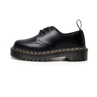 Dr. Martens Air Wair Thick-Soled 3-Hole Bex Female Low-Top Leather Line Round Toe Casual Martin Shoes