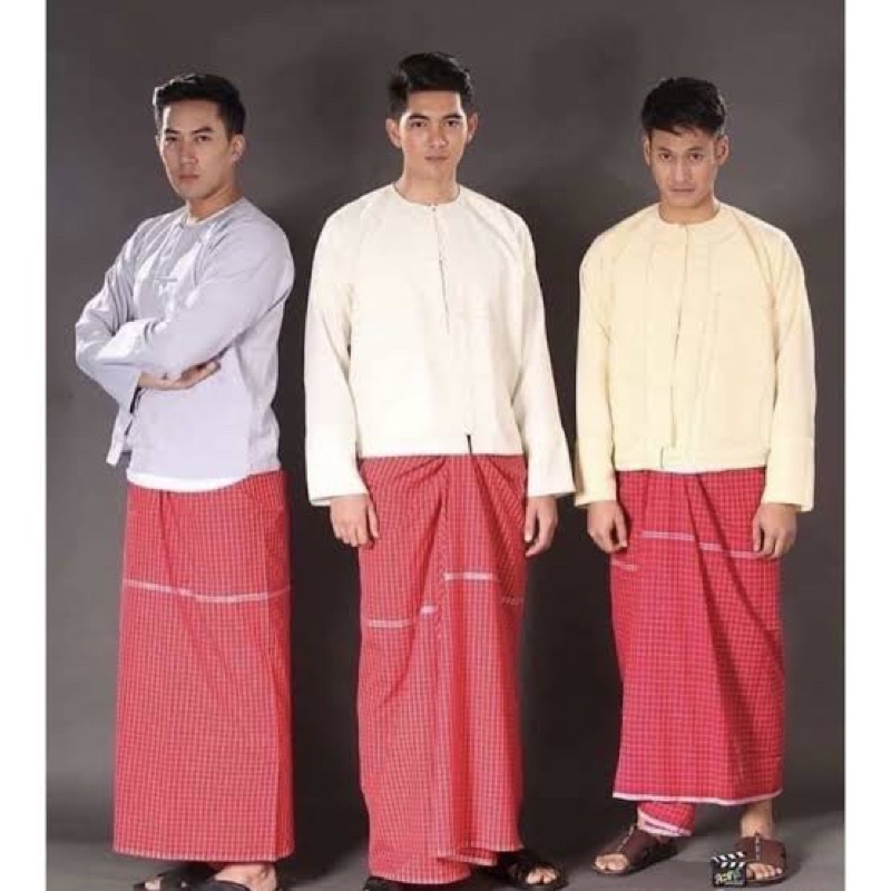 ผ้าโสร่งมอญ/พม่า ผู้ชาย