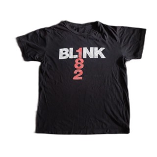 Blink182 อก 20 นิ้ว ยาว 26 นิ้ว สีดำ มือสอง ของแท้