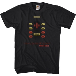 Dashboard KITT Shirt เสื้อขาว เสื้อยืดชาย