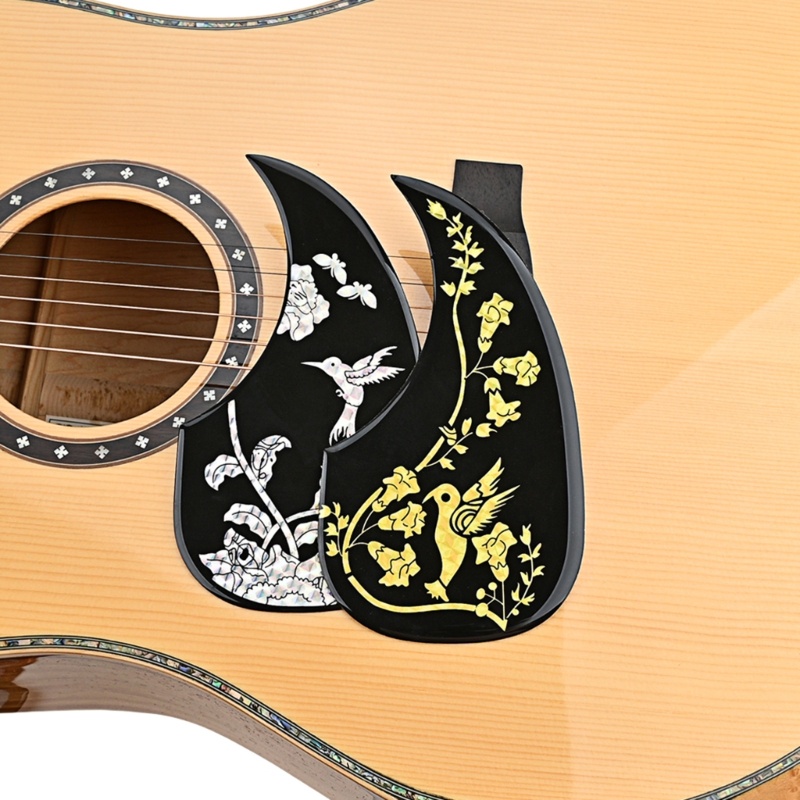 Mon Acoustic Guitar Pick Guard Sticker Guitar Pickguard Anti-scratch Blank Sheet Self-adhesive Back 