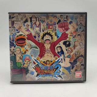 One Piece: Gigant Battle! 2 - Shinsekai ตลับแท้ NDS DS เล่นได้ ปกอีกแบบ มีกล่องใสสวมกล่องเพื่อสะสมให้ด้วย