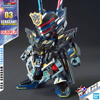 💥 BANDAI GUNPLA SD GUNDAM WORLD HEROES SDW SERGEANT VERDE BUSTER GUNDAM ประกอบ หุ่นยนต์ โมเดล กันดั้ม กันพลา ของเล่น ...