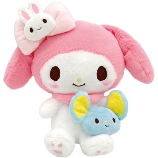 ตุ๊กตาสะพายเฉียง mm Mymelody H20×W22×D10.5cm