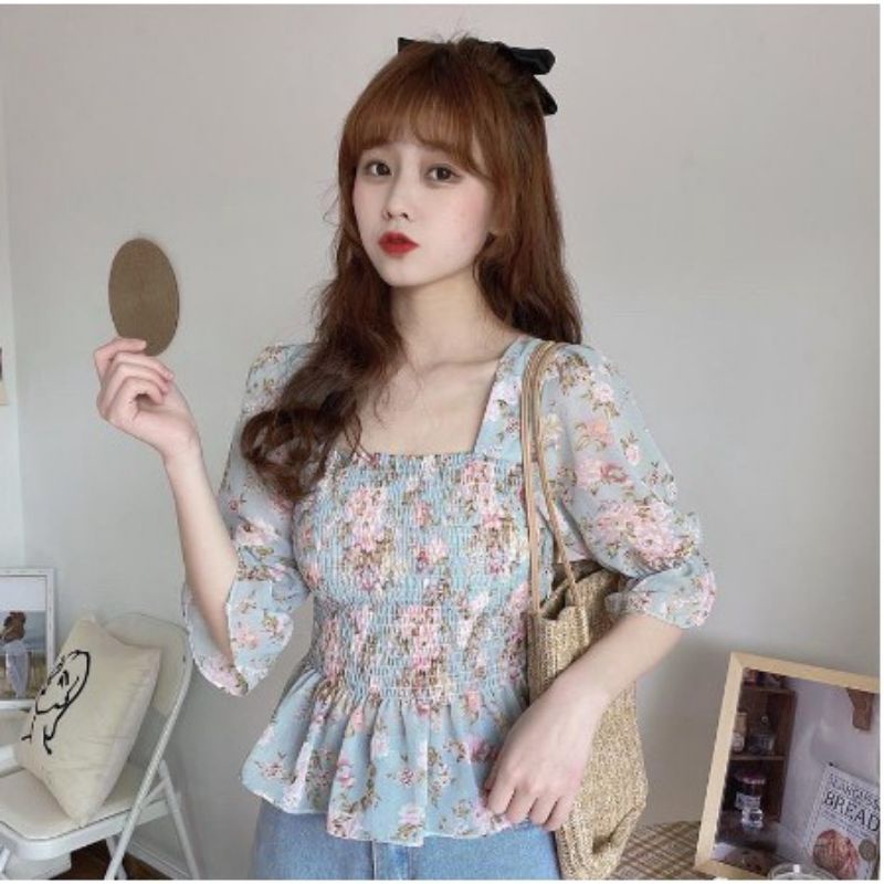 Chuya Smock Babydoll สวีทท็อป