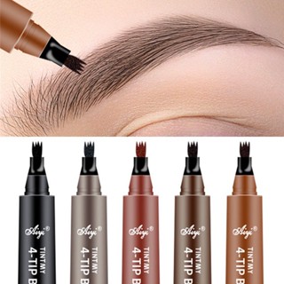 Eyebrow Pencil เขียนคิ้วดูเป็นธรรมชาติ เจลเขียนคิ้ว 3 มิติ วาดเส้นคิ้ว ติดทนนาน กันน้ำกันเหงื่อ คิ้วสวยมีมิติ AAA-22