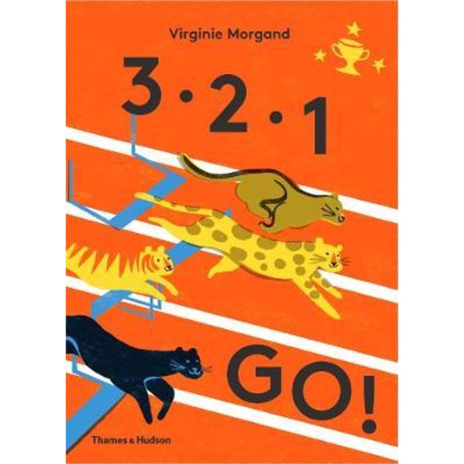 3, 2, 1, ไป! โดย Virginie Morgand (ฉบับสหราชอาณาจักร ปกแข็ง)