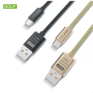 สายชาร์จGOLF GC-37 USB CABLE สำหรับ Micro/Type-C