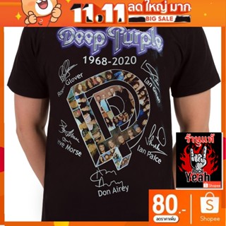 เสื้อวง DEEP PURPLE เสื้อร็อค เสื้อทัวร์ ดีปเพอร์เพิล RCM1839