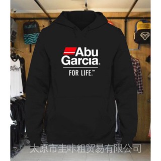 เสื้อฮู้ดดี้ ลายโลโก้ Abu Garcia สําหรับผู้ชาย#039;s เสื้อกันหนาวมีหมวก ไซซ์ S-2XL จัดส่งฟรี AY04