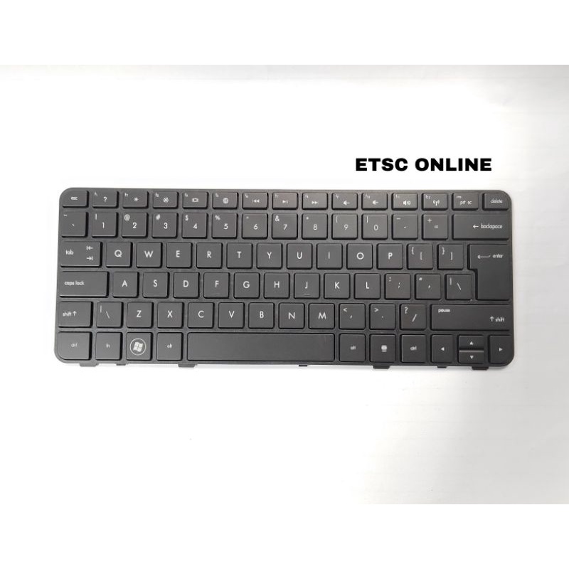 คีย์บอร์ด Hp Pavilion DM1-3000 DM1-4000 Series UK US แป้นพิมพ์แล็ปท็อปสีดํา