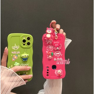 เคสนิ่ม ขอบยักสีพื้น การ์ตูนปั่นนูน3มิติ สำหรับไอโฟน 7P 8P 11 12 PRO MAX 13 PRO MAX 14 PRO MAX A16 A53 A74 RENO5 6 7 Y17