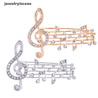 [jewelryboxes] เข็มกลัดเคลือบ รูปโน้ตดนตรี เครื่องประดับ ของขวัญ สําหรับผู้หญิง ผู้ชาย