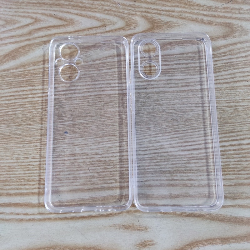 เคสใสแบบยืดหยุ่นสําหรับ Oppo A17 generic A17K,Oppo Reno7Z,Reno8Z