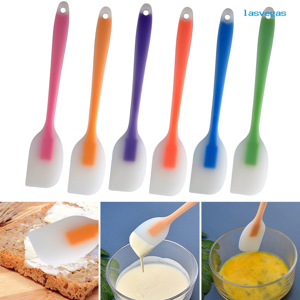 L-Cream Spatula Non-stick ทําขนมแบบพกพาทนความร้อน Baking Scraper Pastry Tool