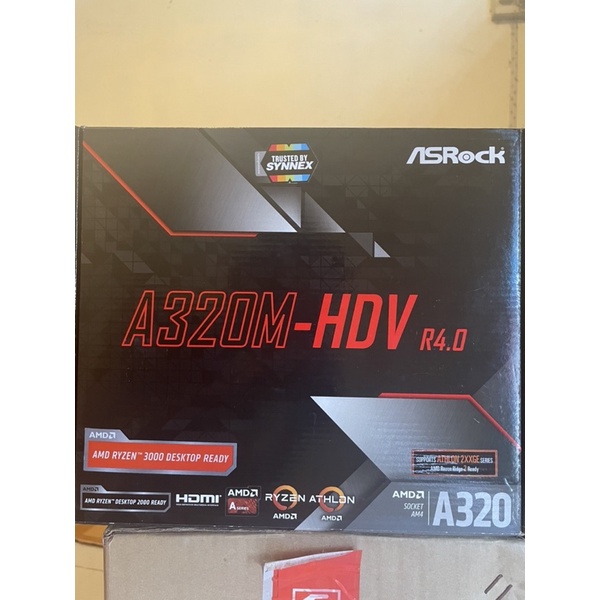 เมนบอร์ด (AM4) ASROCK A320M-HDV R4.0