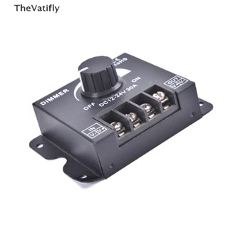 [TheVatifly] สวิตช์หรี่ไฟ DC 12V 24V LED 30A 360W ตัวควบคุมแรงดันไฟฟ้าปรับได้หรี่ [ต้องการ]