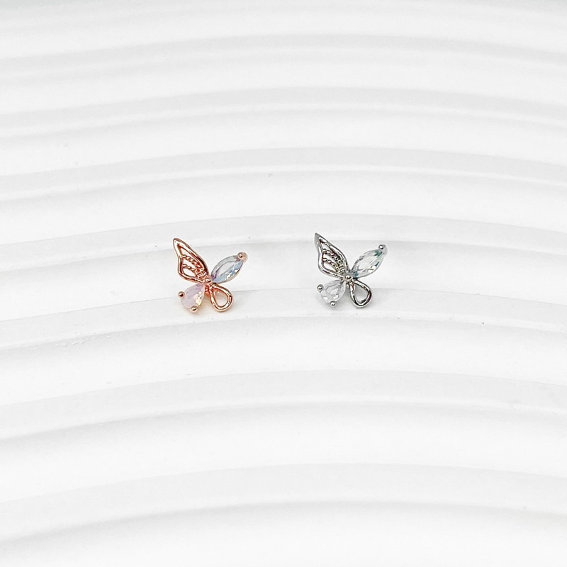 จิวหูเกาหลี ก้านแสตนเลสเกรดเครื่องมือแพทย์ Surgical Stainless Steel no.164_249